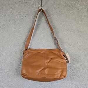 Michael Rome Tan Shoulder/Crossbogy BAG Soft Genuine Leather Made in Italy